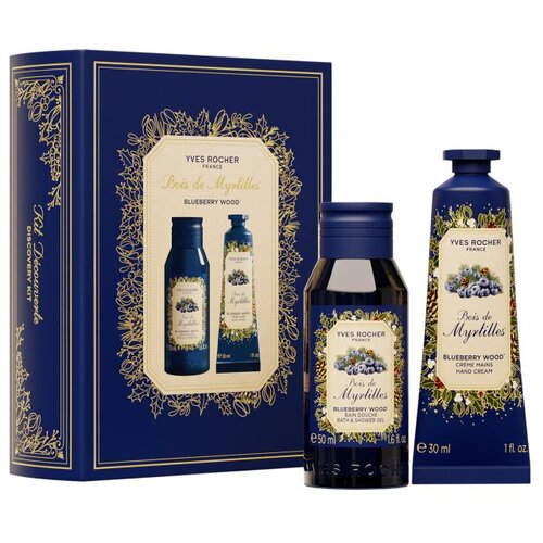 Yves Rocher Blueberry Wood darilni set Slike