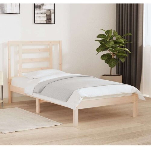  Okvir kreveta od masivne borovine 90 x 190 cm 3FT jednokrevetni Slike