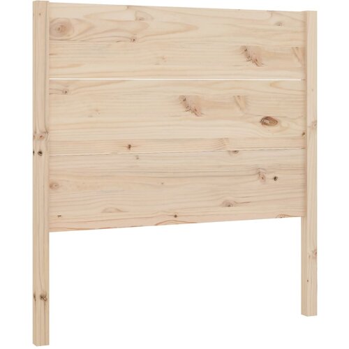 Maison Chic posteljno vzglavje - vzglavna omarica - nočna omarica 106x4x100 cm trdna borovina, (21704692) Slike
