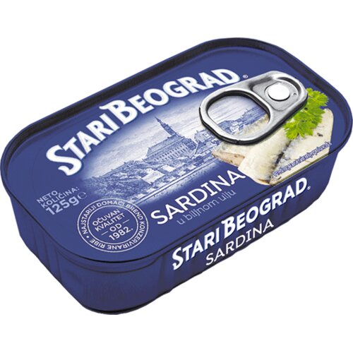 Stari Beograd Sardina u biljnom ulju 125g Cene