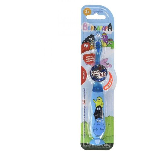 NOBRAND Tinokou, Otro&scaron;ka svetleča zobna &scaron;četka s priseskom - Barbapapa, Roza, (5000071261) Cene