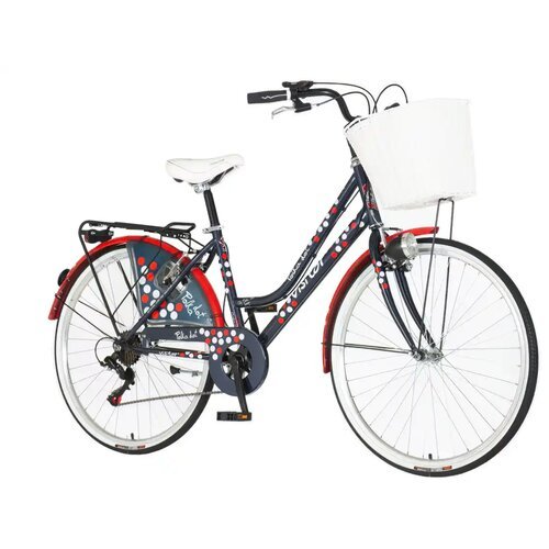 Venera Bike bicikla fashion visitor fam263f/plavo crvena/ram 17/Točak 26.3/kočnice v brake Slike