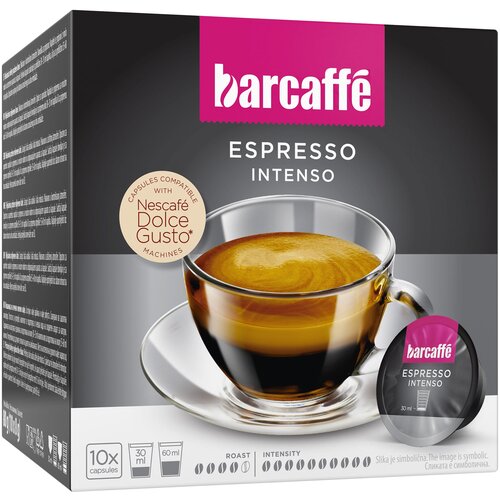 Barcaff&amp;egrave; Intenso 10/1 | Dolce Gusto Kompatibilne Kapsule Slike
