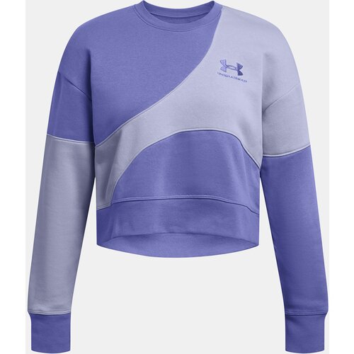 Under Armour Sweatshirt Essential Fleece Crop Crew-PPL - Women Cene