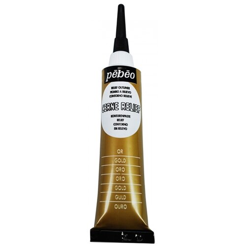 PEBEO kontura Pebeo Cerne Relief 20 ml Gold Cene