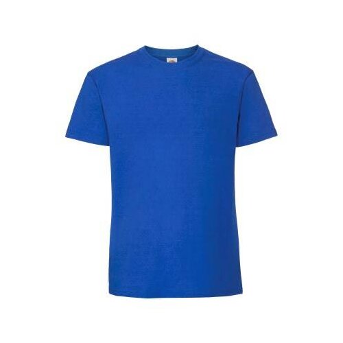 Fruit Of The Loom Blue Men&amp;#039;s T-shirt Iconic 195 Ringspun Premium Slike