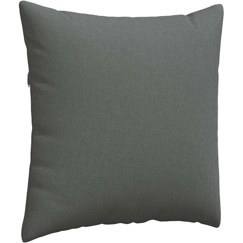  Jastučići za sofu 2 pcs Tamno siva 60 x 60 cm tkanina Slike