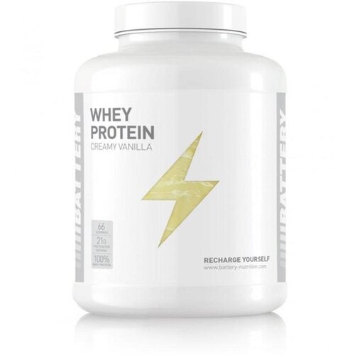 Battery whey Protein creamy vanilla 2000g Slike