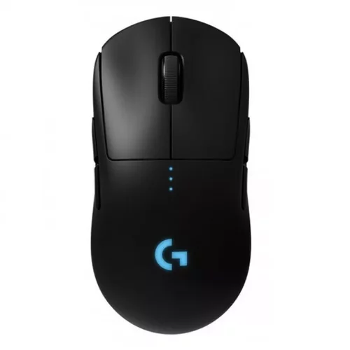 Logitech G PRO HERO senzor črna RGB brezžična gaming miška