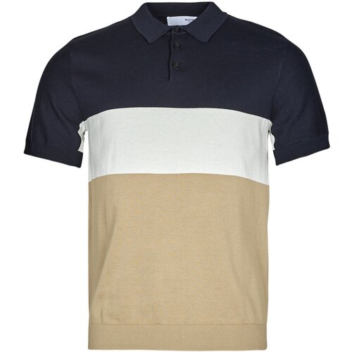 Selected SLHMATTIS SS KNIT BLOCK POLO B Multicolour Cijene