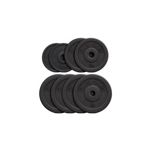  set tegova obloženih plastikom 27,5 kg Cene