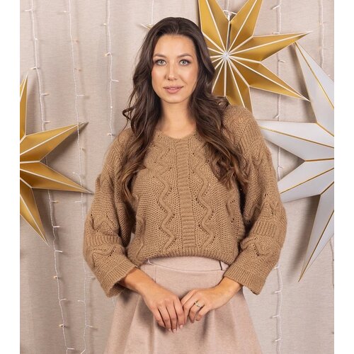 UR/CEO Soft brown long sleeve sweater Rianne Cijene