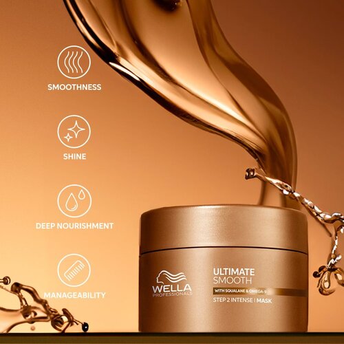 Wella Professionals Ultimate Smooth Mask hidratantna i hranjiva maska za kosu 75 ml Slike