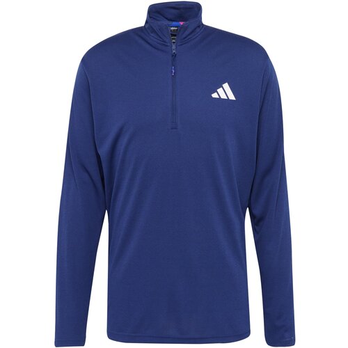 Adidas Funkcionalna majica temno modra / bela Slike