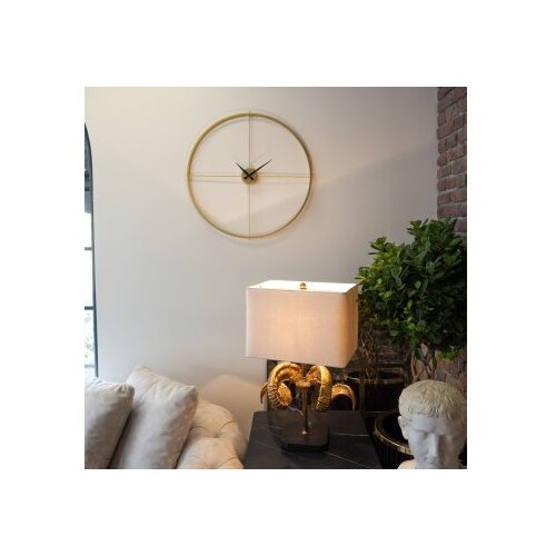 Wallity arcadia metal wall clock - APS075 gold decorative metal wall clock Cene