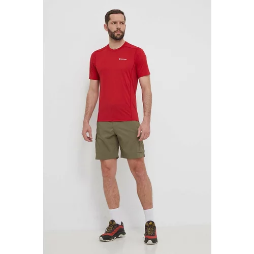 Montane Športna kratka majica Dart Lite rdeča barva, MDITS15