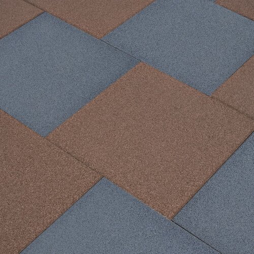 vidaXL Zaščitne plošče 24 kosov gumijaste 50x50x3 cm sive Cene
