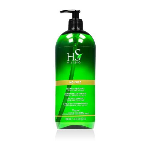 HS MILANO No Frizz Anti-Frizz Shampoo 1000 ml &amp;scaron;ampon neukrotljivi in po&amp;scaron;kodovani lasje unisex Slike
