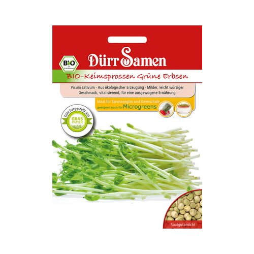 Dürr Samen BIO-kalčki zeleni grah - 75 g Cene