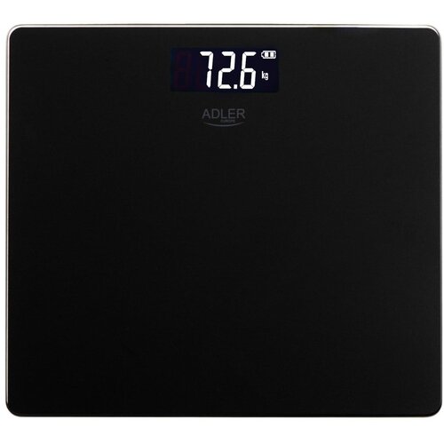 Adler Bathroom scale AD 8194b rechargeable USB-C Black Cijene