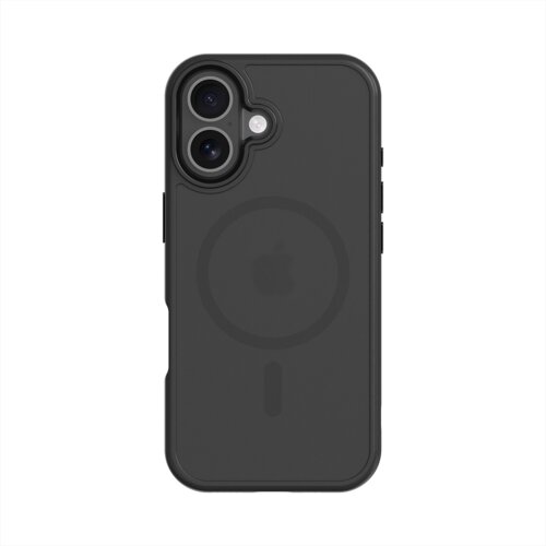 TACTICAL Asphalt MagForce silikonski ovitek za iPhone 17 - prozorno črn Cene