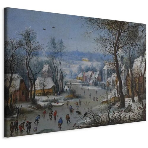  XXL slika - Pieter Brueghel the Younger &ndash; Winter Games 220x147 Cijene