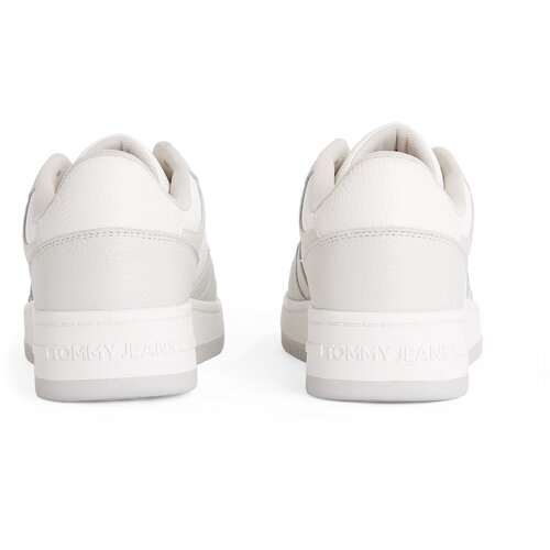 Tommy Jeans Niske tenisice &amp;#039;RETRO BASKET CUPSOLE TUMBLE&amp;#039; siva / bijela Slike