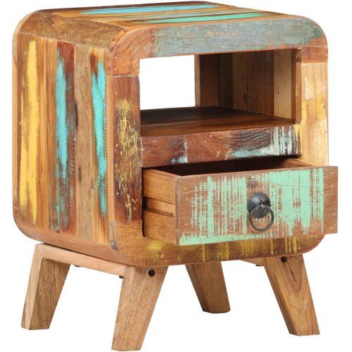Maison Chic Nočna omarica - Nočna miza 30x30x41 cm trden predelan les, (21688657) Slike