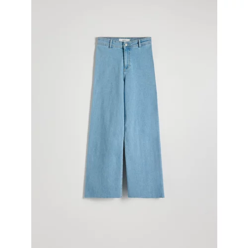 Reserved - LADIES` JEANS TROUSERS - plava