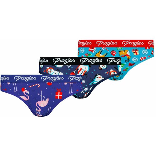 Frogies Women's panties 3P Christmas Slike