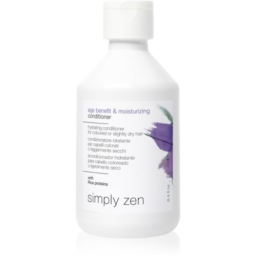 Simply Zen Age Benefit & Moisturizing Conditioner vlažilni balzam za barvane lase 250 ml Cene