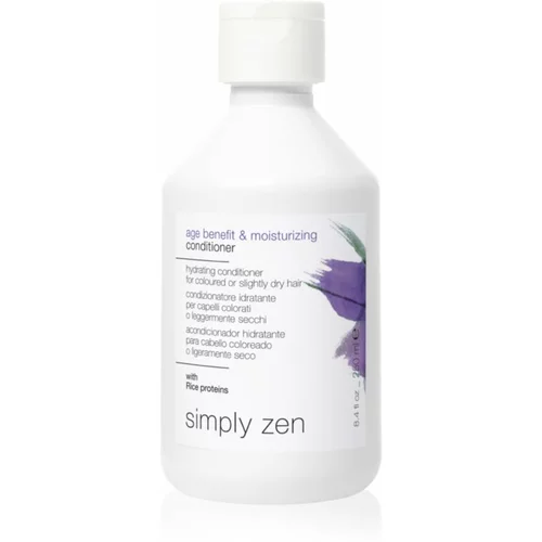 Simply Zen Age Benefit & Moisturizing Conditioner vlažilni balzam za barvane lase 250 ml