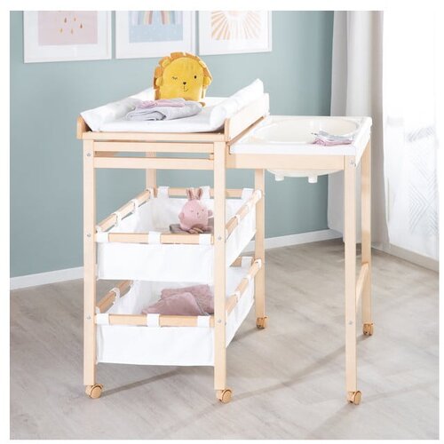 Roba bijeli/u prirodnoj boji stol za presvlačenje u dekoru breze baby pool Slike