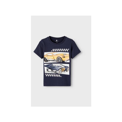 Name it Majica HOT WHEELS 13203566 Mornarsko modra Regular Fit Slike