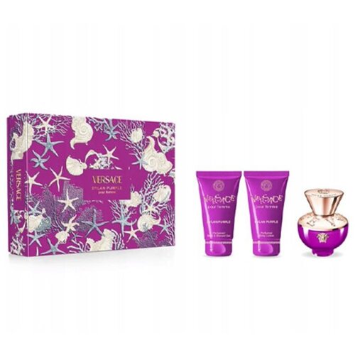 Versace Dylan Purple SET za Žene (EDP 50ml + BL 50ml + SG 50ml) Cene
