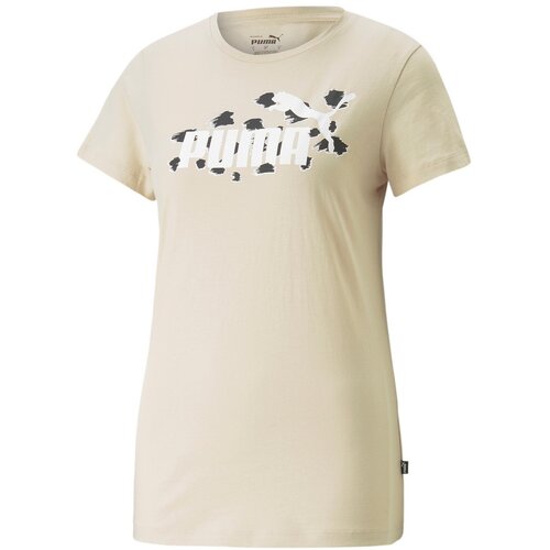 Puma Majice s kratkimi rokavi ESS ANIMAL TEE Bež Cene
