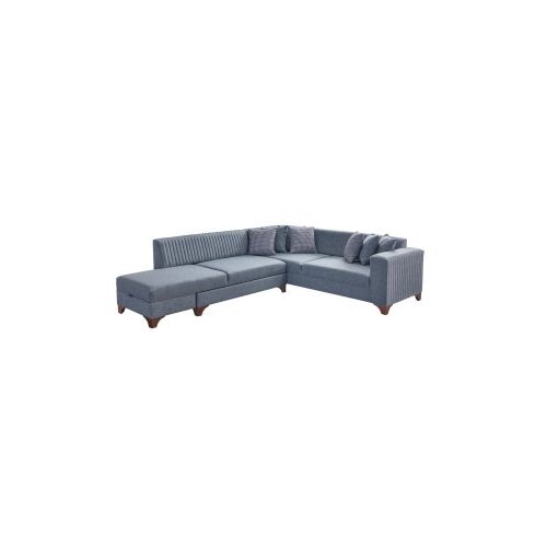 Atelier Del Sofa Ugaona garnitura na razvlačenje West Left, 230x285 cm, Siva Slike