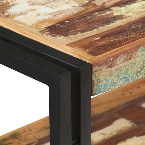 VidaXL Konzolni stol 90 x 30 x 75 cm od masivnog obnovljenog drva Slike