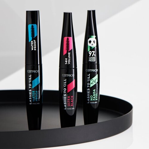 Catrice lashes To Kill Waterproof Volume vodootporna voluminozna maskara 10 ml nijansa Black Slike