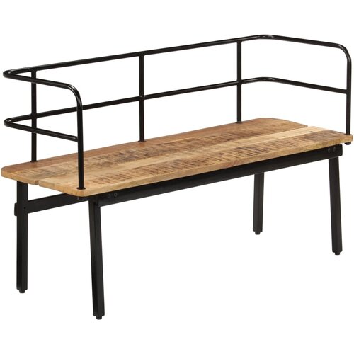 VidaXL Klop 120x40x70 cm trden mangov les, (20777501) Slike