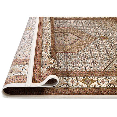 Novel ORIENTALSKA PREPROGA 160/230 cm tkano krem barve Slike