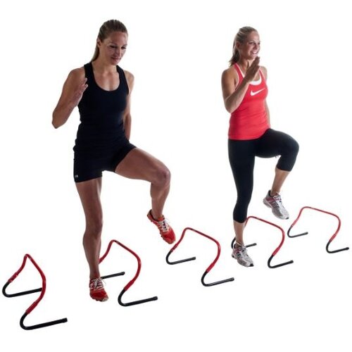 Pure2Improve Set podesivih prepona za sprint, Crveni Cene