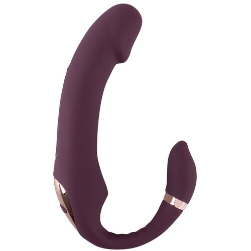Javida Nodding Tip Vibrator with Bendable Clit Stimulation Purple Cene