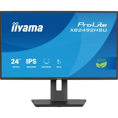 Iiyama 24 IPS 4 side slim bezel Green Choice EyeComfort EyeSafe 20 1920x1080 120Hz 15cm Height Adj Stand 1500 1 300cdm2 Speakers HDMI DisplayPort 3ms GTG USB Cene