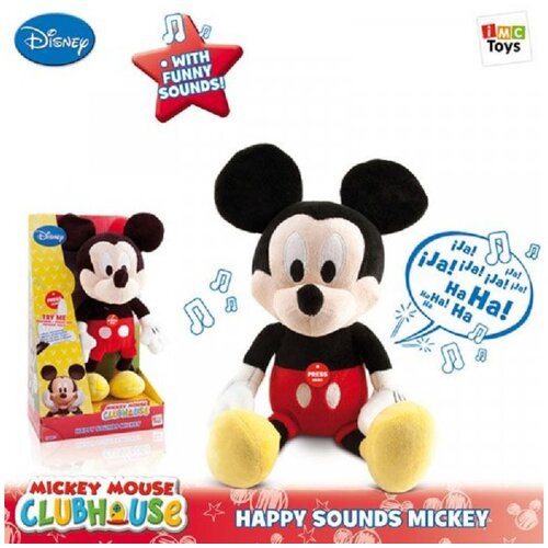 Imc Toys Happy Mickey Pli&amp;scaron;ana igračka s funkcijama (8421134181106) Slike