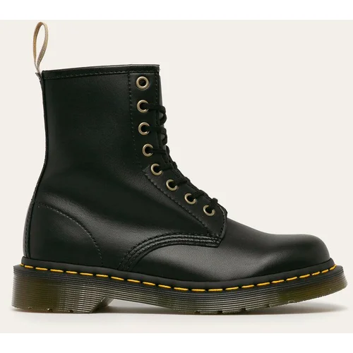 Dr. Martens Čizme Vegan 1460 za žene, boja: crna, ravni potplat