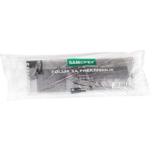 SAMOPEV Za&amp;scaron;titna folija HDPE 4x25 m 7 my Slike