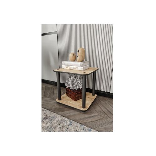 Hanah home Pomoćni stočić Tier Square, 34x38x34 cm, Boje hrasta Cene