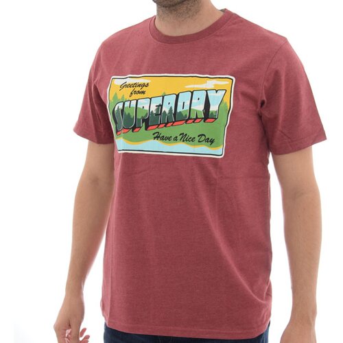 Superdry muška majica vintage travel tee M1011396A-5XY Slike