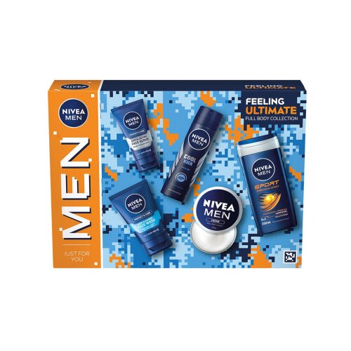 Nivea Poklon set muški 5/1 Feeling Ultimate Cijene